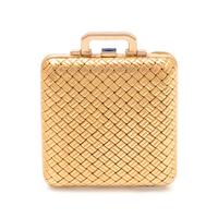 VAN CLEEF & ARPELS, ULYSSE NARDIN, 18K YELLOW GOLD TRAVEL CLOCK