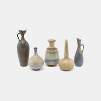 Collection of Five Vessels Various Manufacturer's, Sweden, c. 1960's