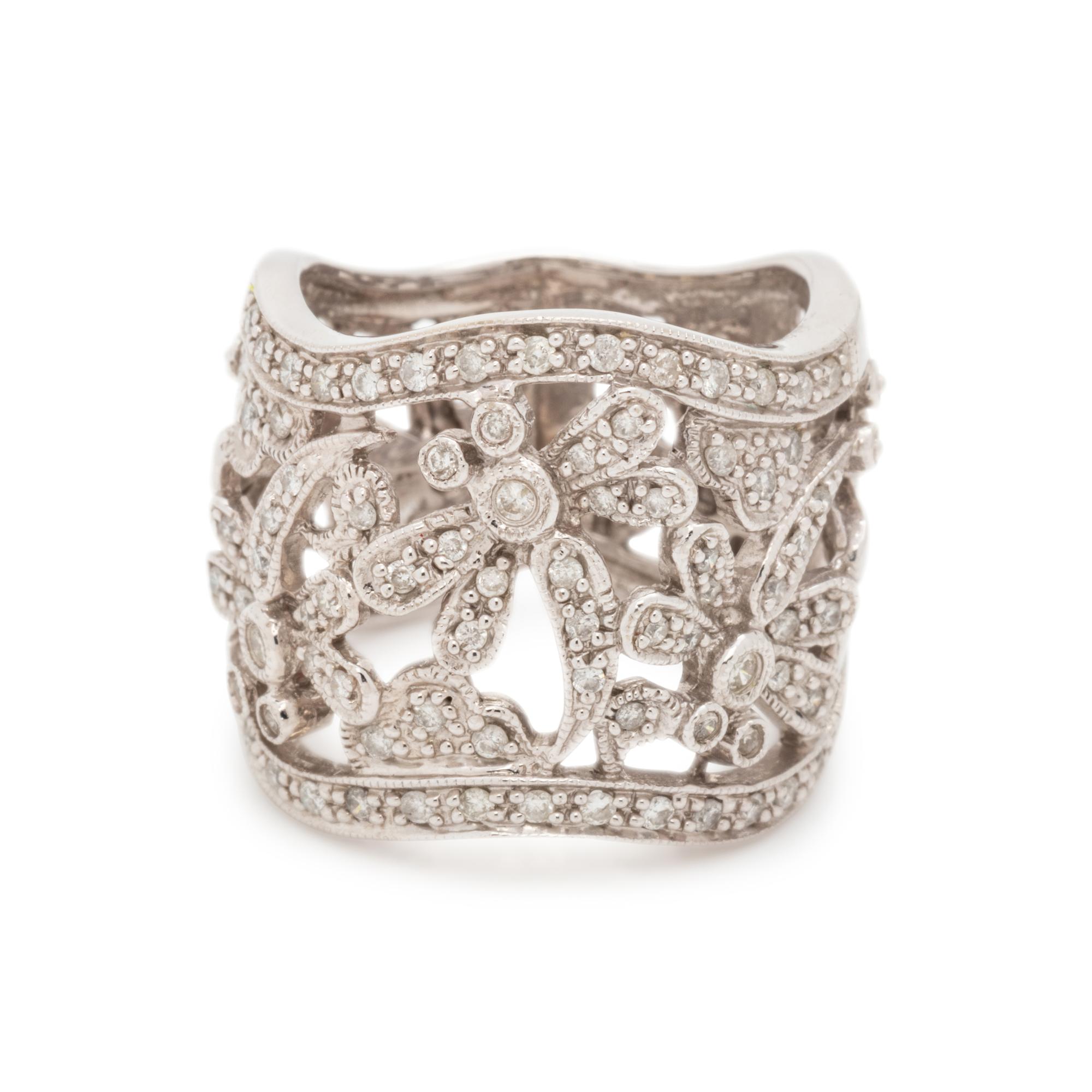 DIAMOND DRAGONFLY RING