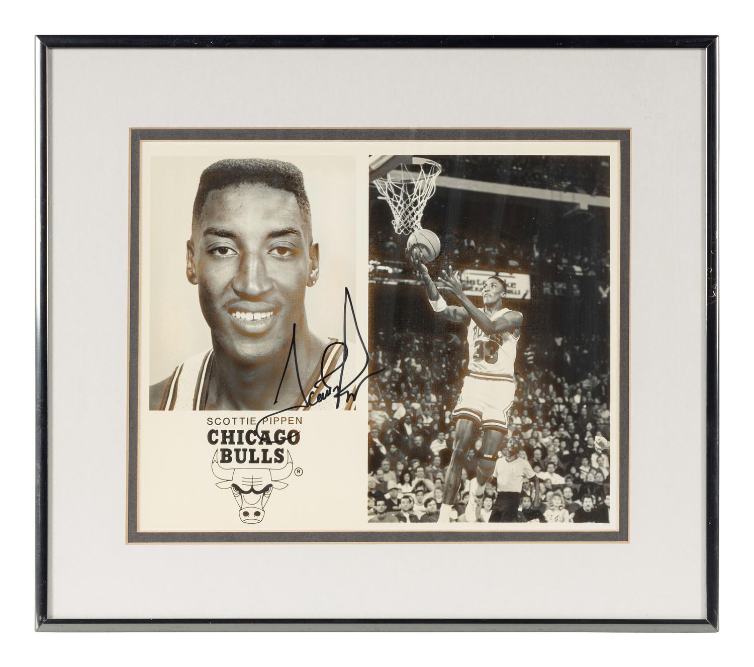 A Group of Scottie Pippen Items,