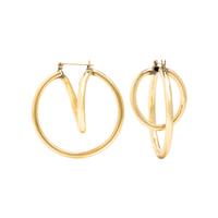 Two Pairs of Yellow Gold Earrings