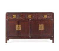 A Large Chinese Rosewood Cabinet