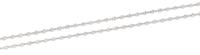 An 18 Karat White Gold and Diamond Station Necklace, 13.70 dwts.