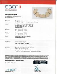 TIFFANY & CO., EDWARDIAN, NATURAL PEARL CHOKER