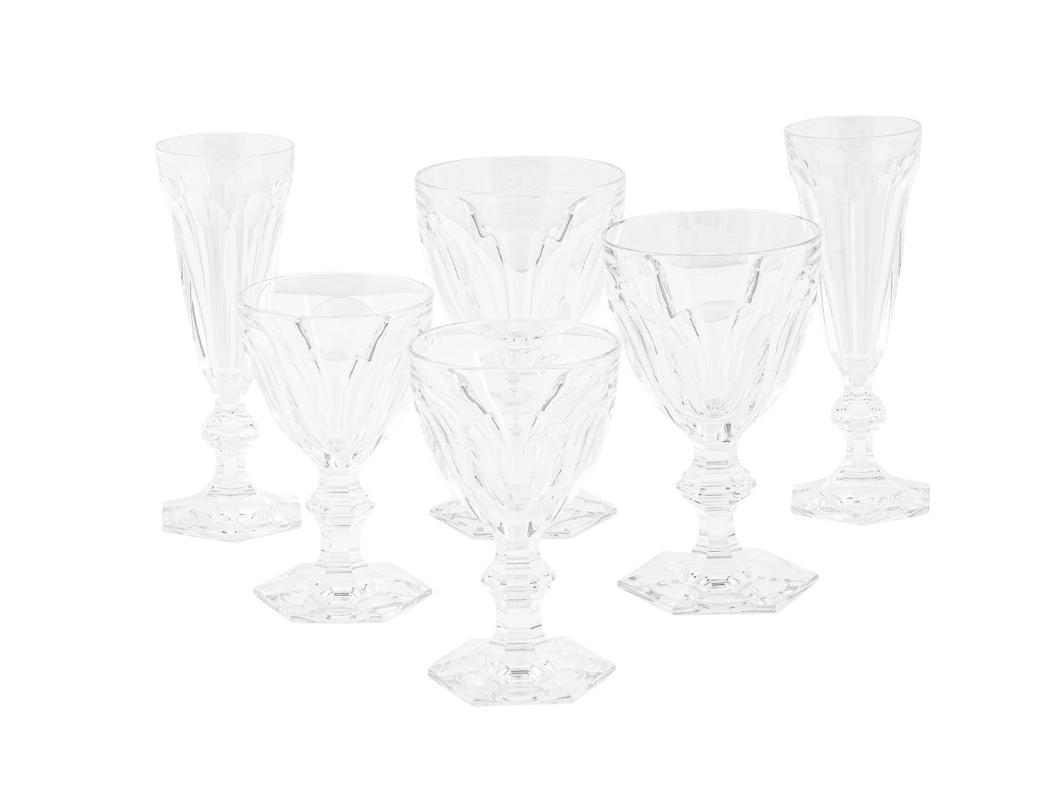 A 36-Piece Baccarat Cut Crystal Stemware Service — 20TH CENTURY