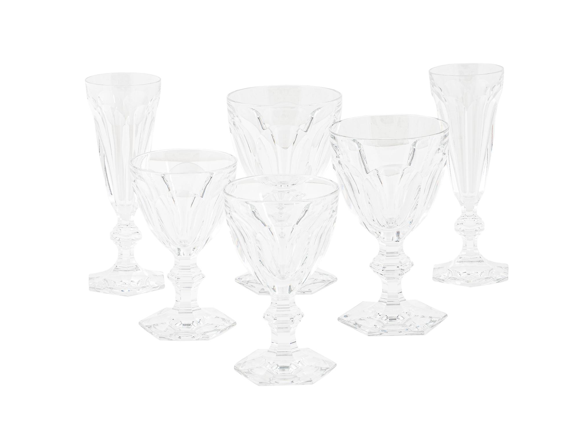 A 36-Piece Baccarat Cut Crystal Stemware Service — 20TH CENTURY