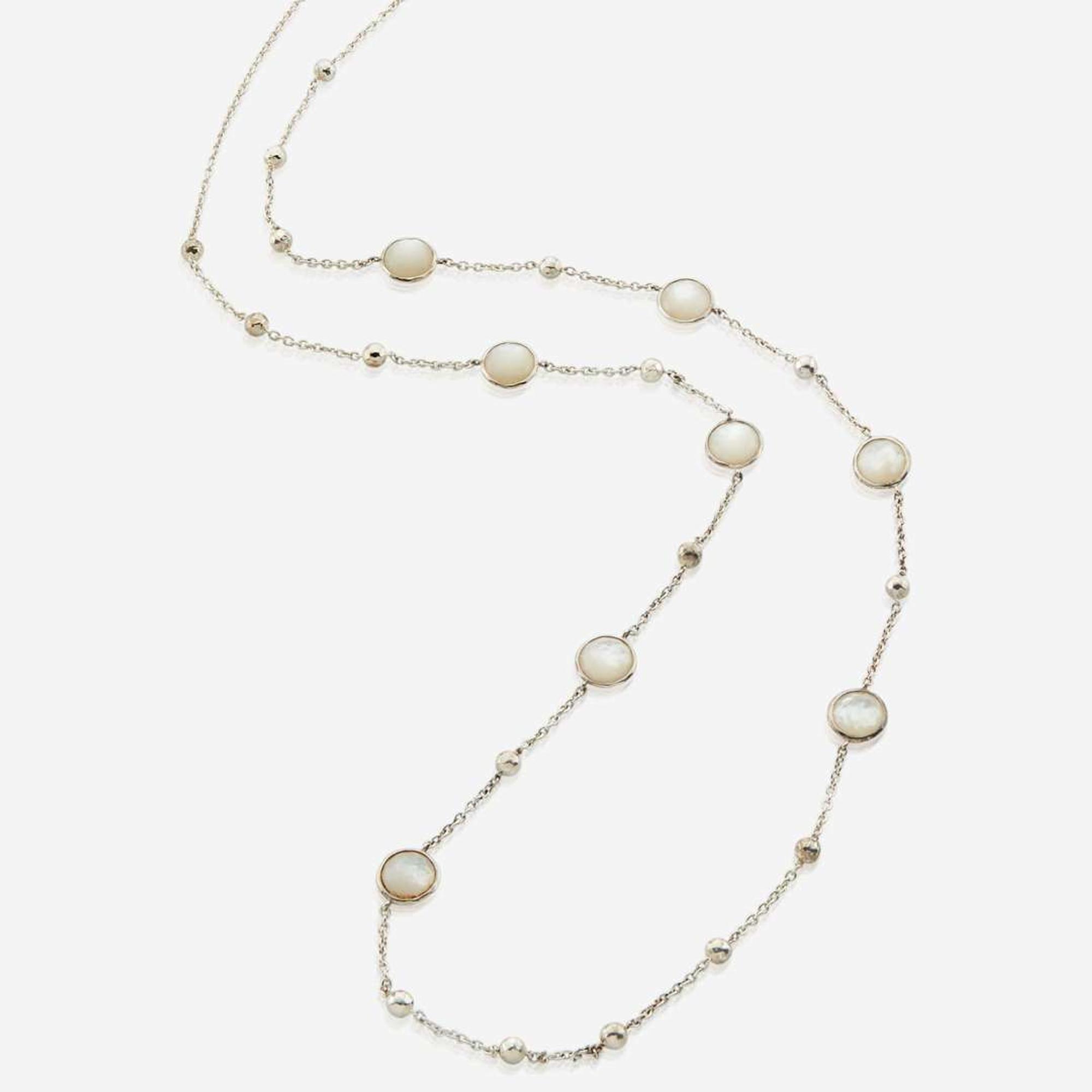 A collection of contemporary sterling silver jewelry, Ippolita, David Yurman, John Hardy