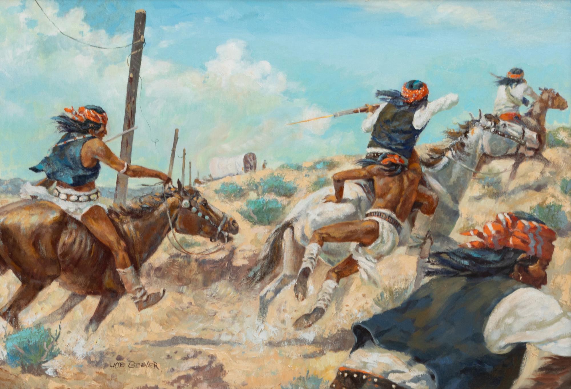 Attack On The Telegraph Line
