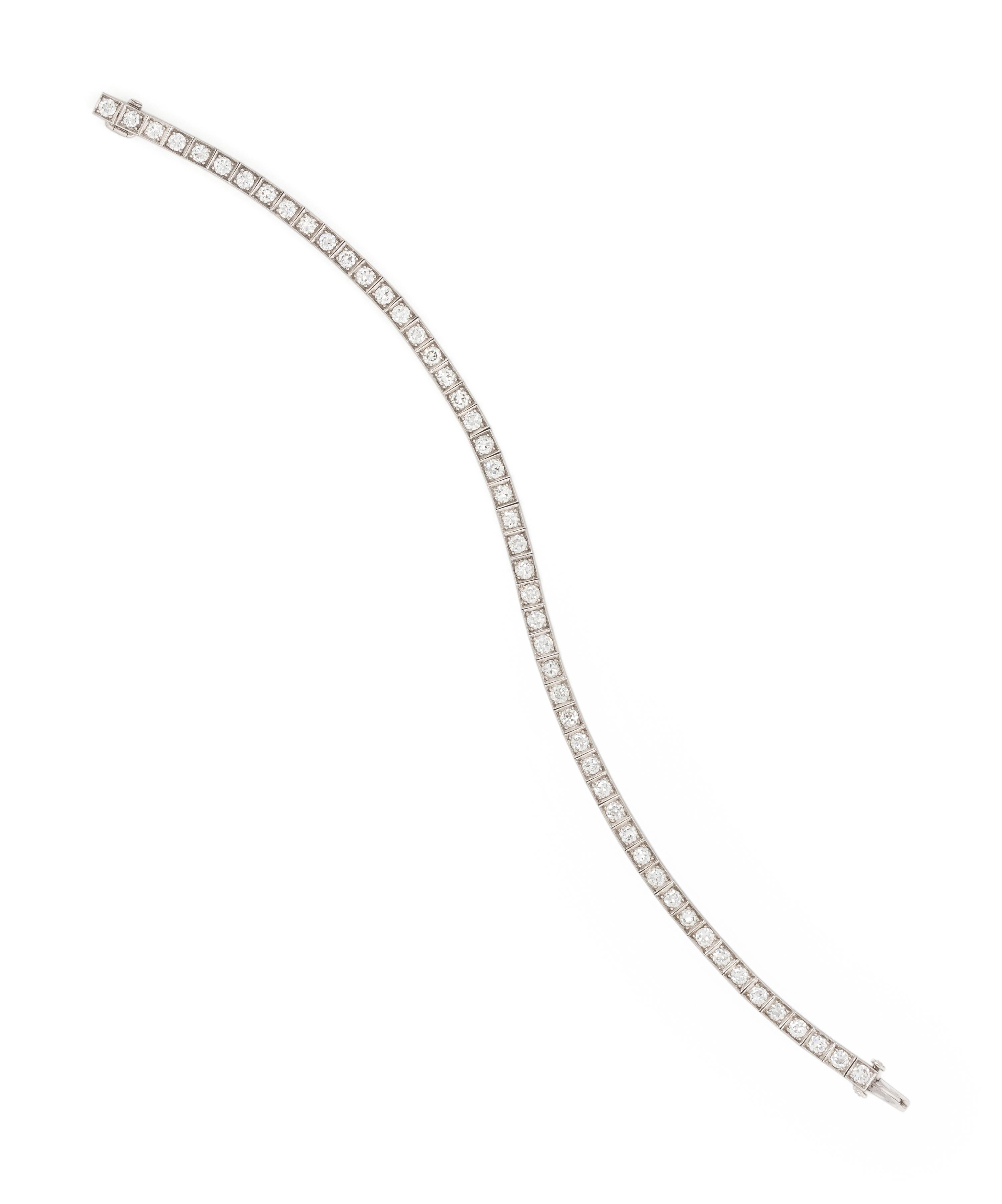 ANTIQUE, DIAMOND BRACELET