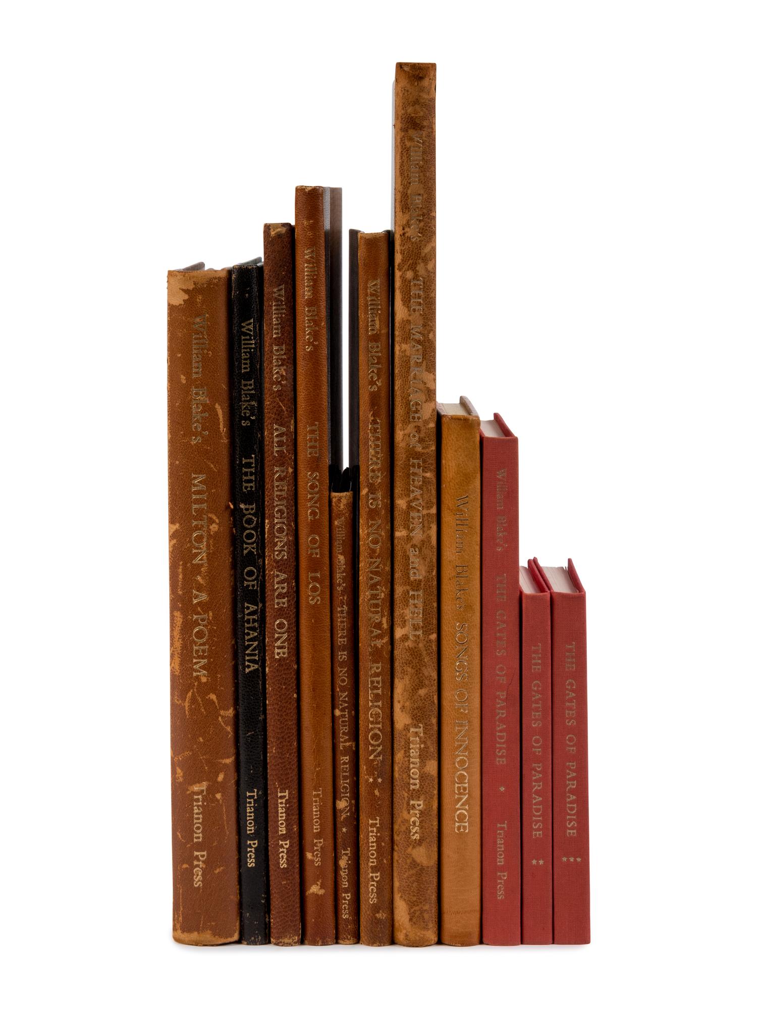 [Private Press] [Triannon Press] Blake, William Group of 8 Titles