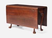 A Queen Anne walnut drop-leaf table, Pennsylvania, circa 1770