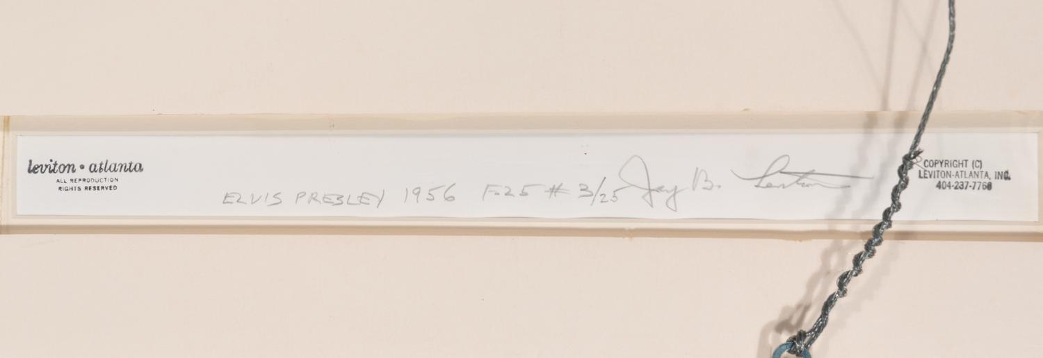 Elvis Presley, 1956 and Untitled (Elvis and Nixon ) (two works)