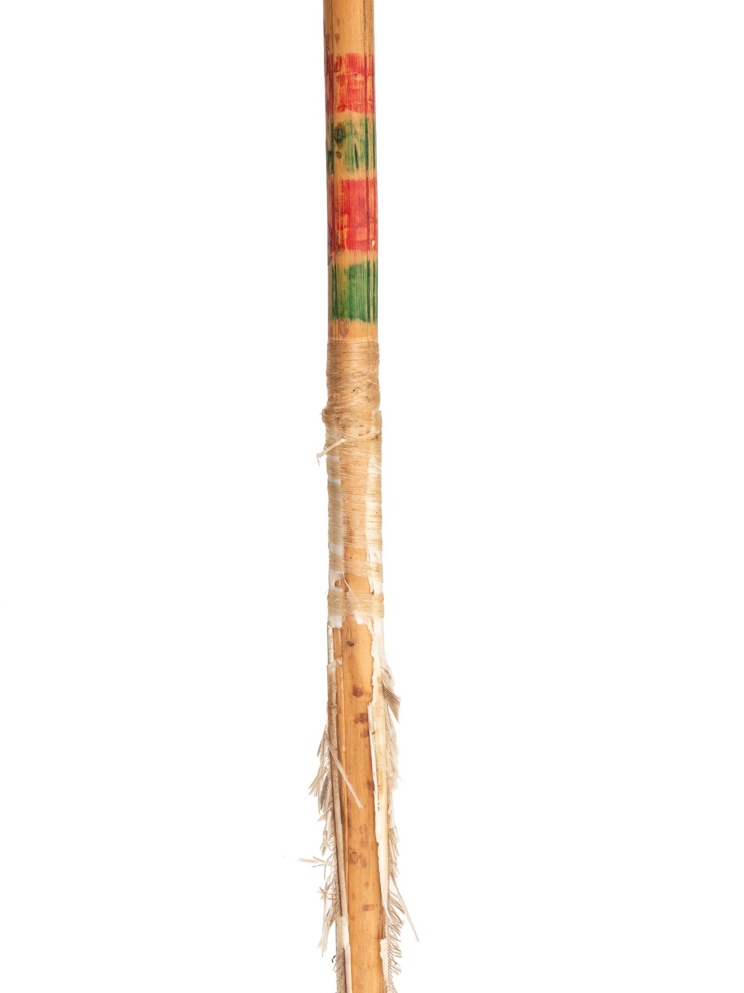 Apache Bow, with Painted Arrow