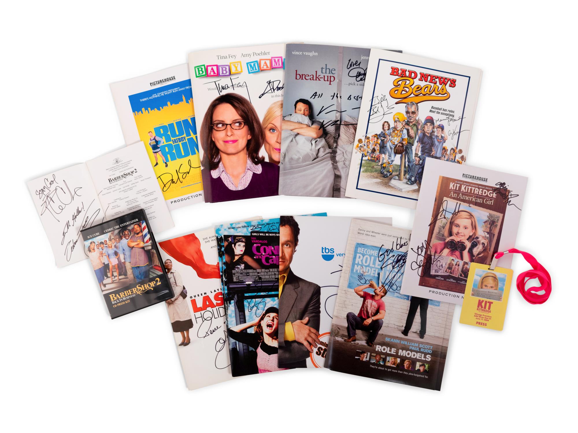 (Film Press Kits) A group of 10 Press Kits and Digital Press Kits, comprising:
