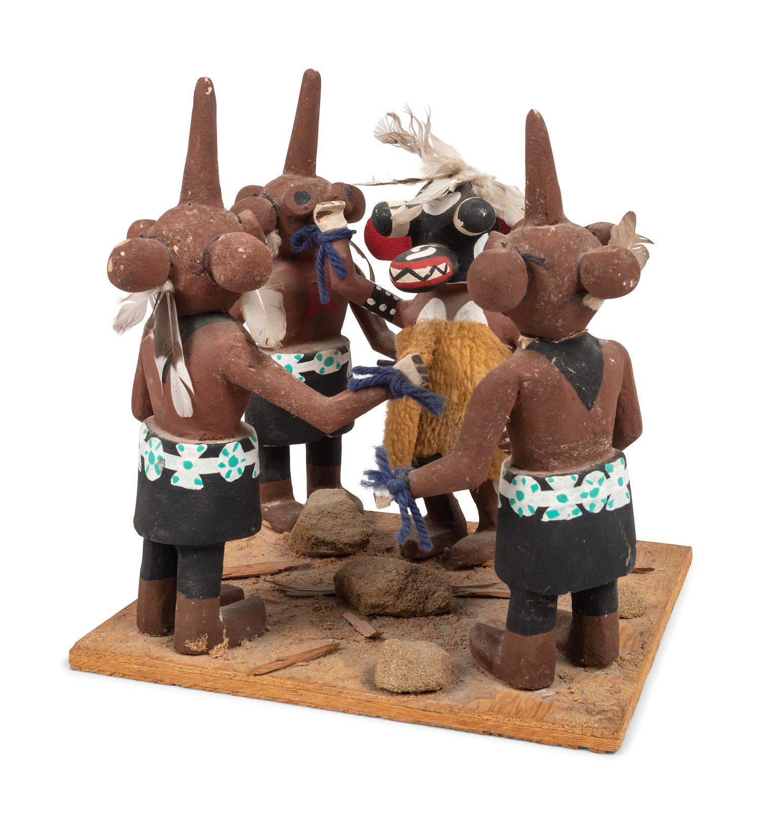 Group of Hopi Katsinas