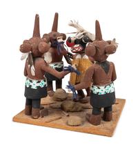 Group of Hopi Katsinas