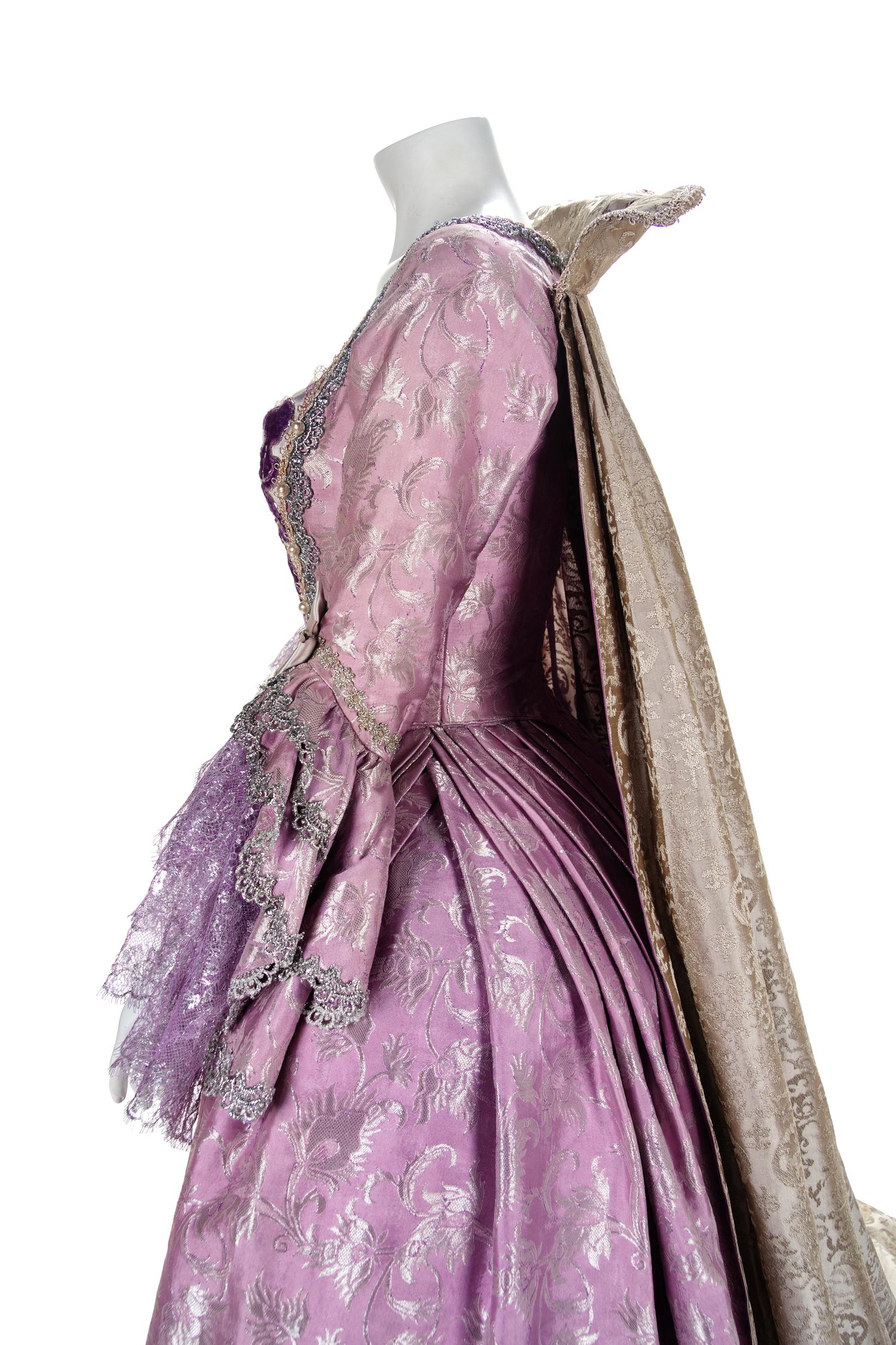Metropolitan Opera 18th Century Costume, 2009 — Costume worn by Renée Fleming for her role as Marschallin in Act III of Der Rosenkravalier at the Metropolitan Opera, 2009.