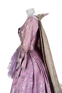 Metropolitan Opera 18th Century Costume, 2009 — Costume worn by Renée Fleming for her role as Marschallin in Act III of Der Rosenkravalier at the Metropolitan Opera, 2009.
