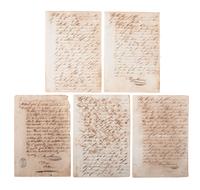 [SLAVERY & ABOLITION]. A group of 11 documents recording the sale of enslaved persons in Cuba. 1872-1877.