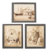 [EARLY PHOTOGRAPHY]. Large collection of artwork, landscapes, and personalities in Europe & beyond.