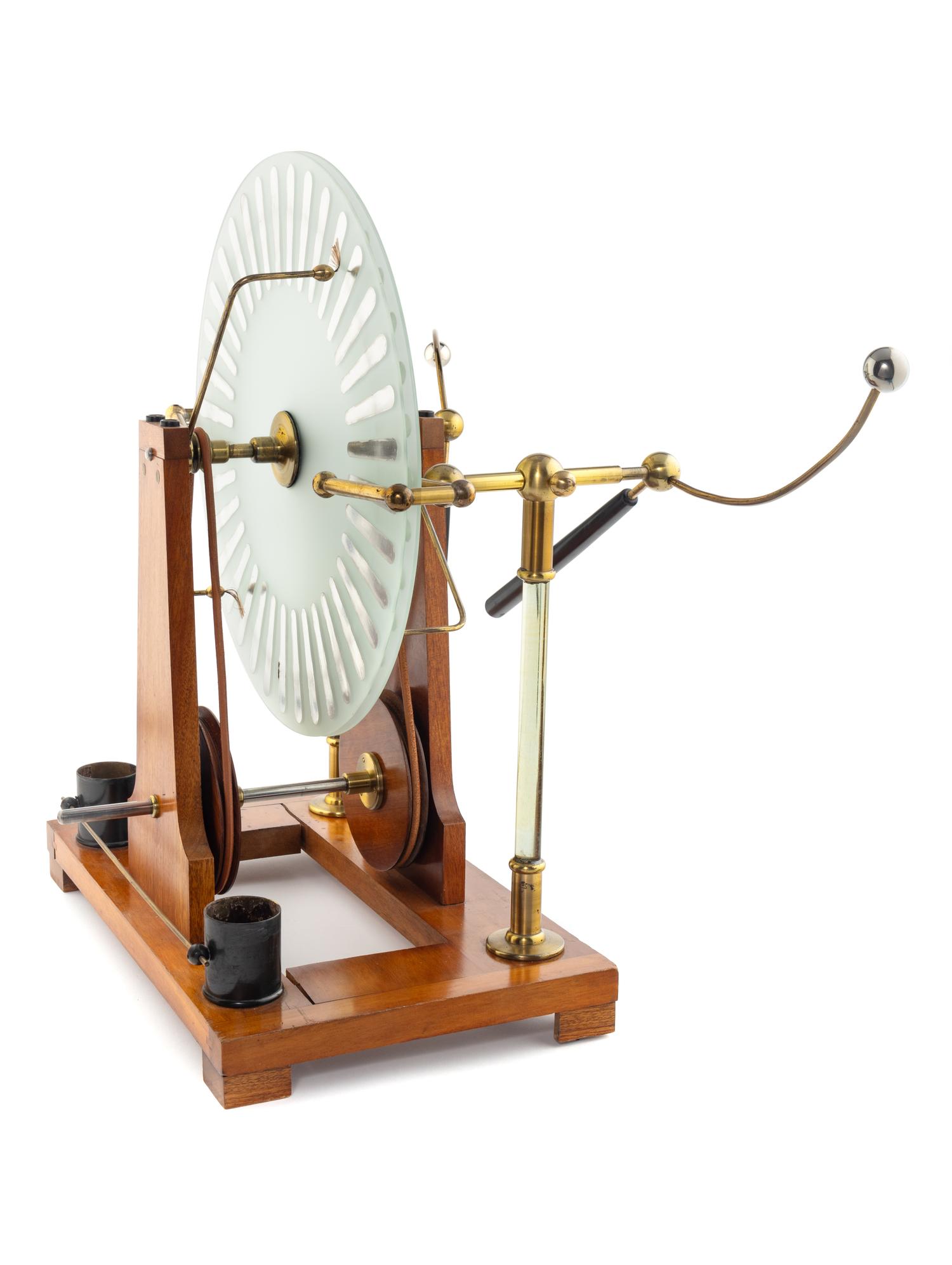 Ducretet & Roger. Wimshurst Electrostatic Disks. 1920