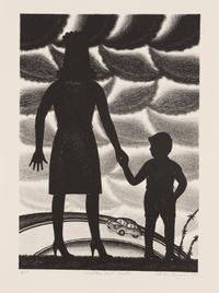 Roger Brown (American, 1941-1997) — Mother and Child , 1986