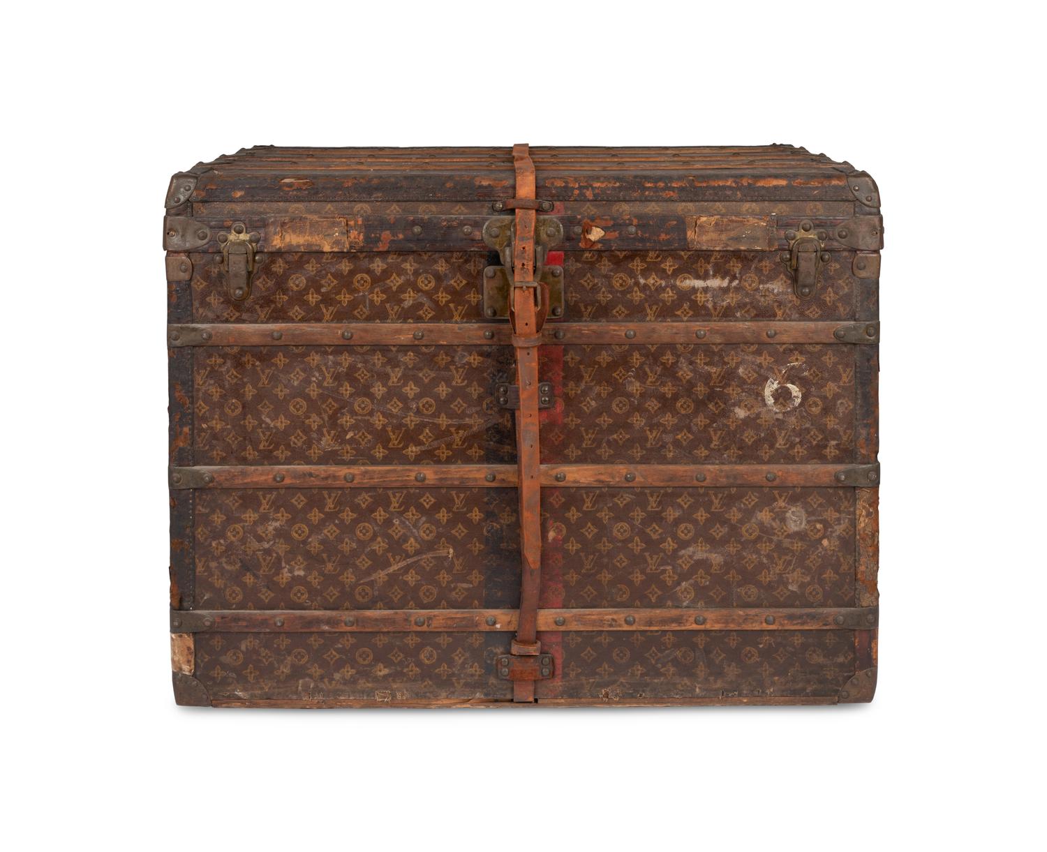 Bertha Palmer's Louis Vuitton Trunk, Late 19th Century