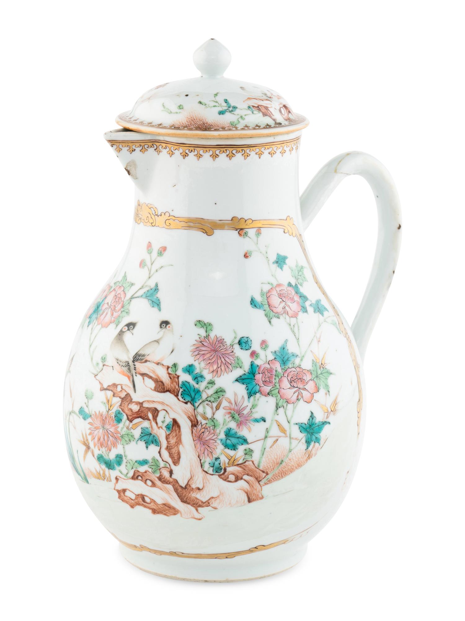 A Chinese Export Porcelain Milk Jug