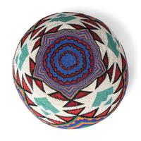 Lorena Thomas (Paiute, 1917-1986) — Beaded Basket, Award Winner