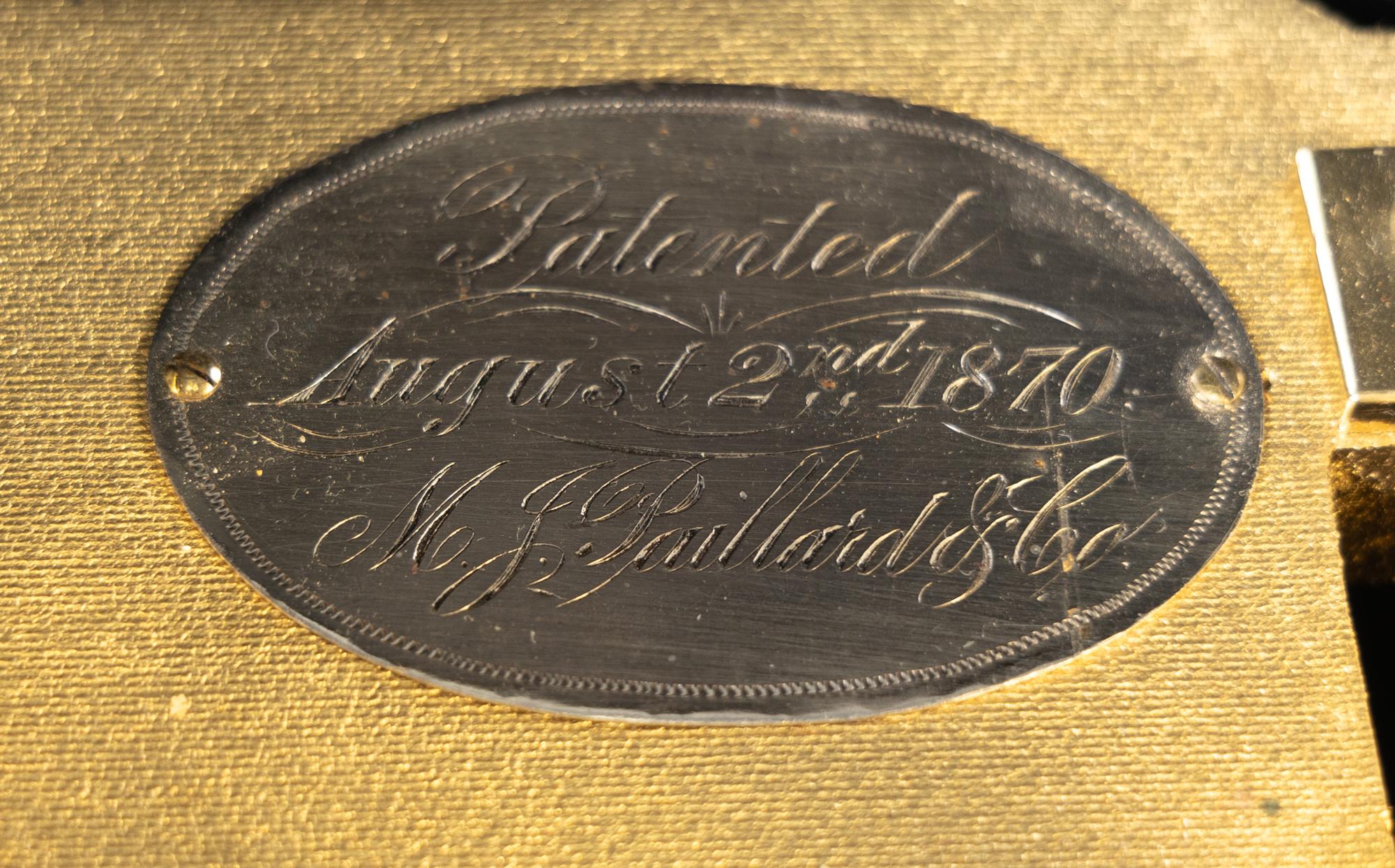A Rare "Revolver" Music Box by M.J. Paillard & Co.