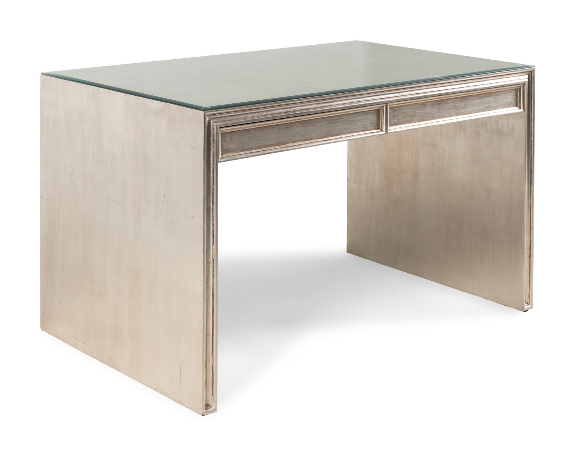 A Silvered Wood Dressing Table