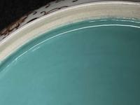 A Chinese enameled eggshell porcelain "Winter Landscape" dish, signed Yu Wenxiang, and a vase 薄胎瓷盘及人物画瓷瓶 20th century ????