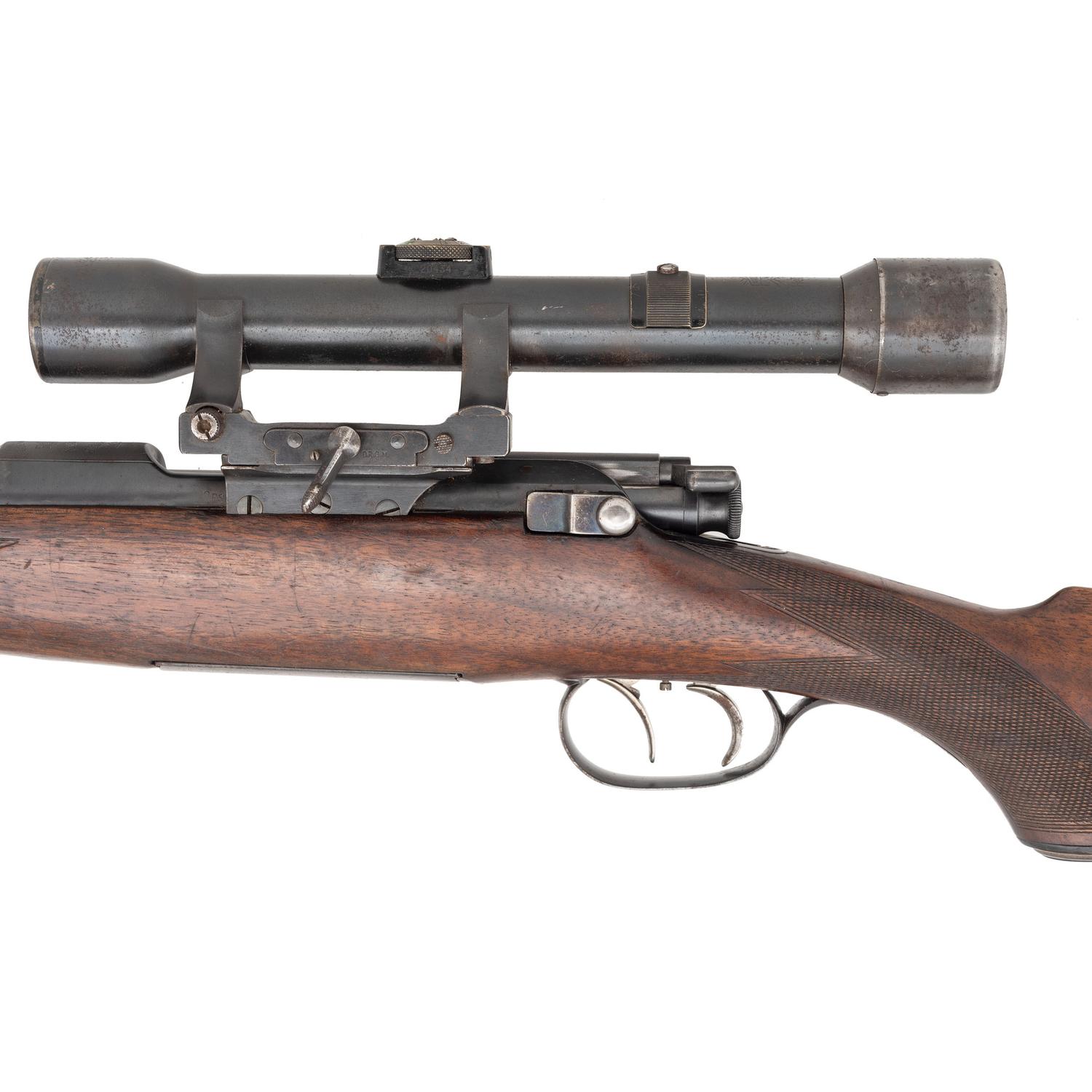 **Mannlicher Schoenauer Model 1903 Rifle with Vintage Kahless Scope