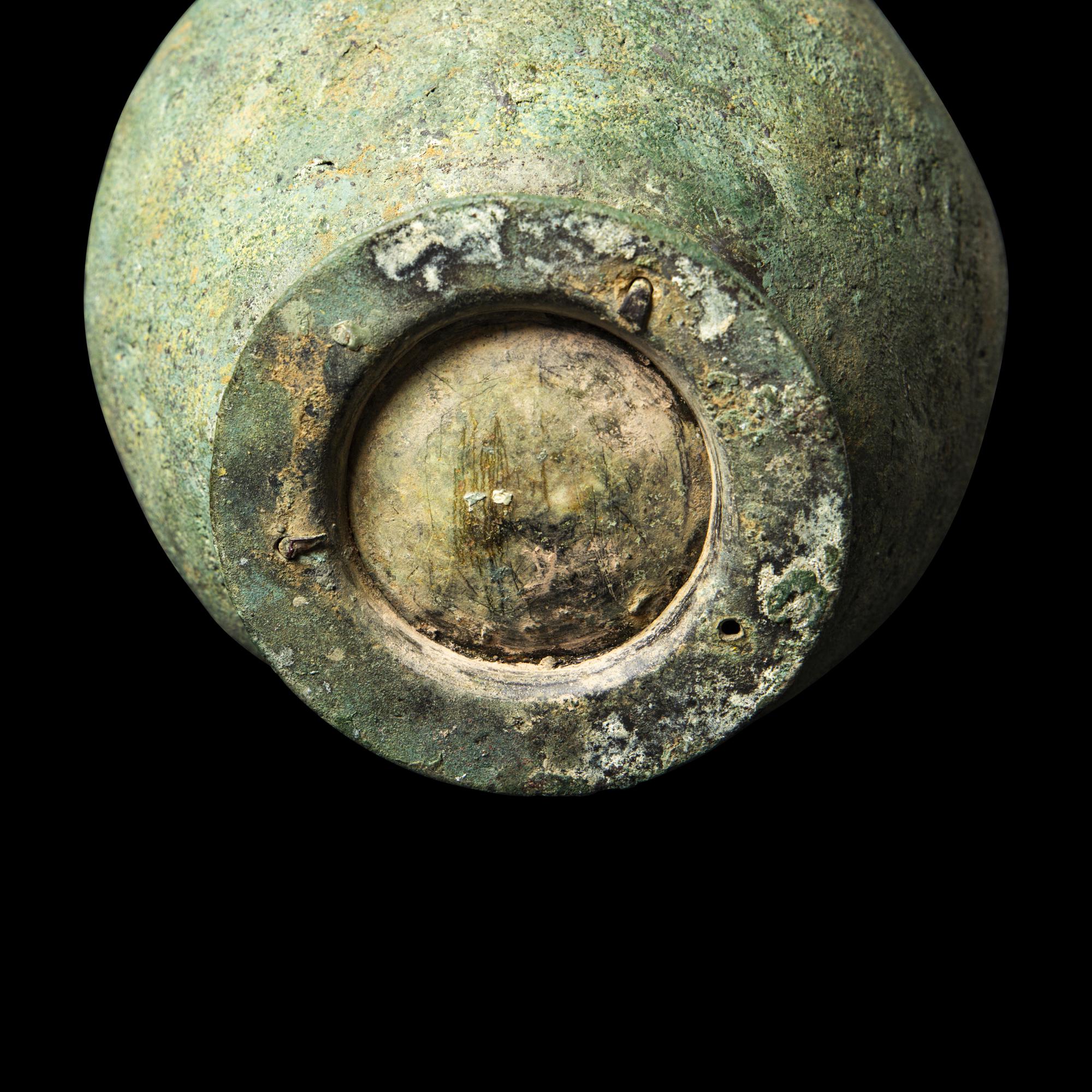 A Greek Bronze Oinochoe