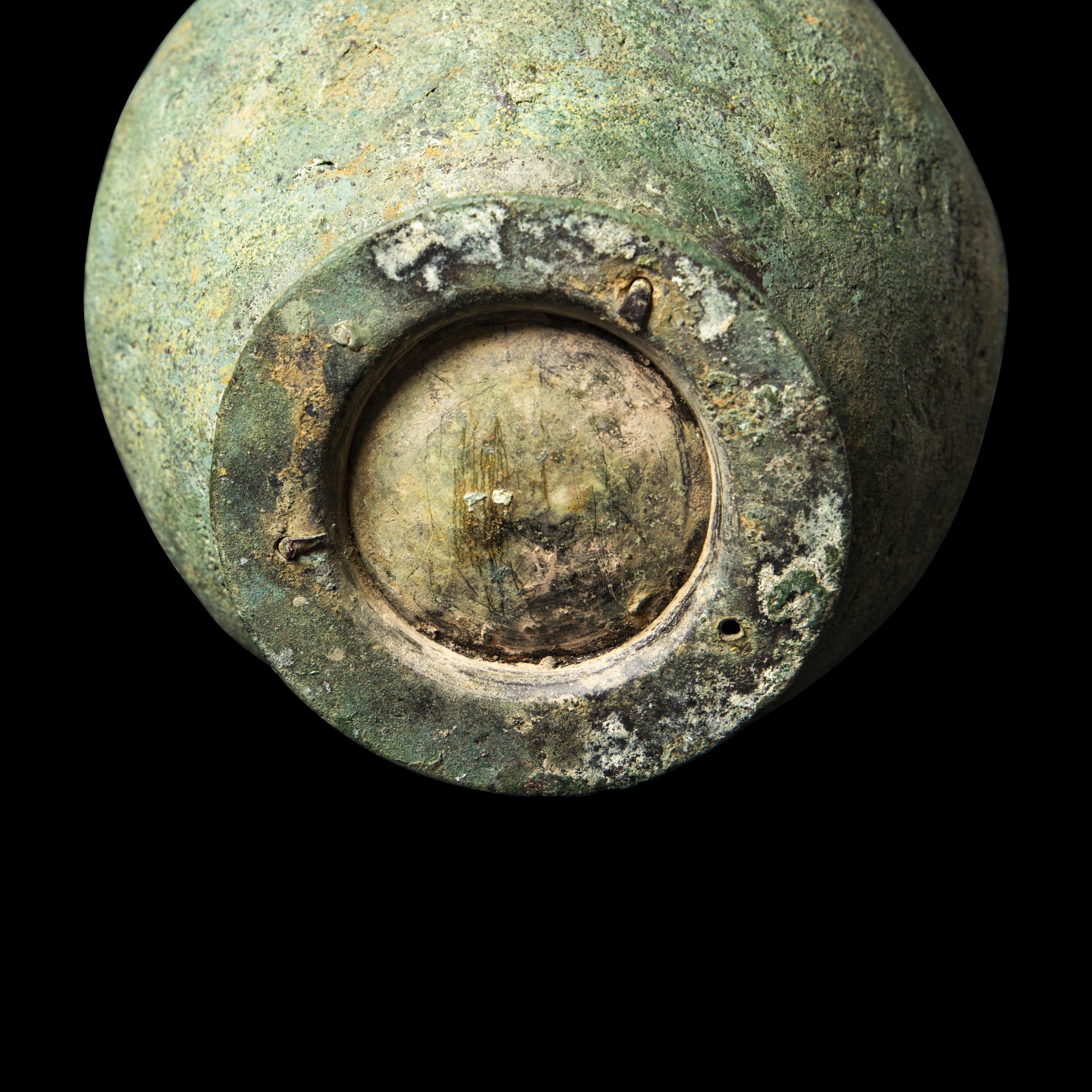 A Greek Bronze Oinochoe