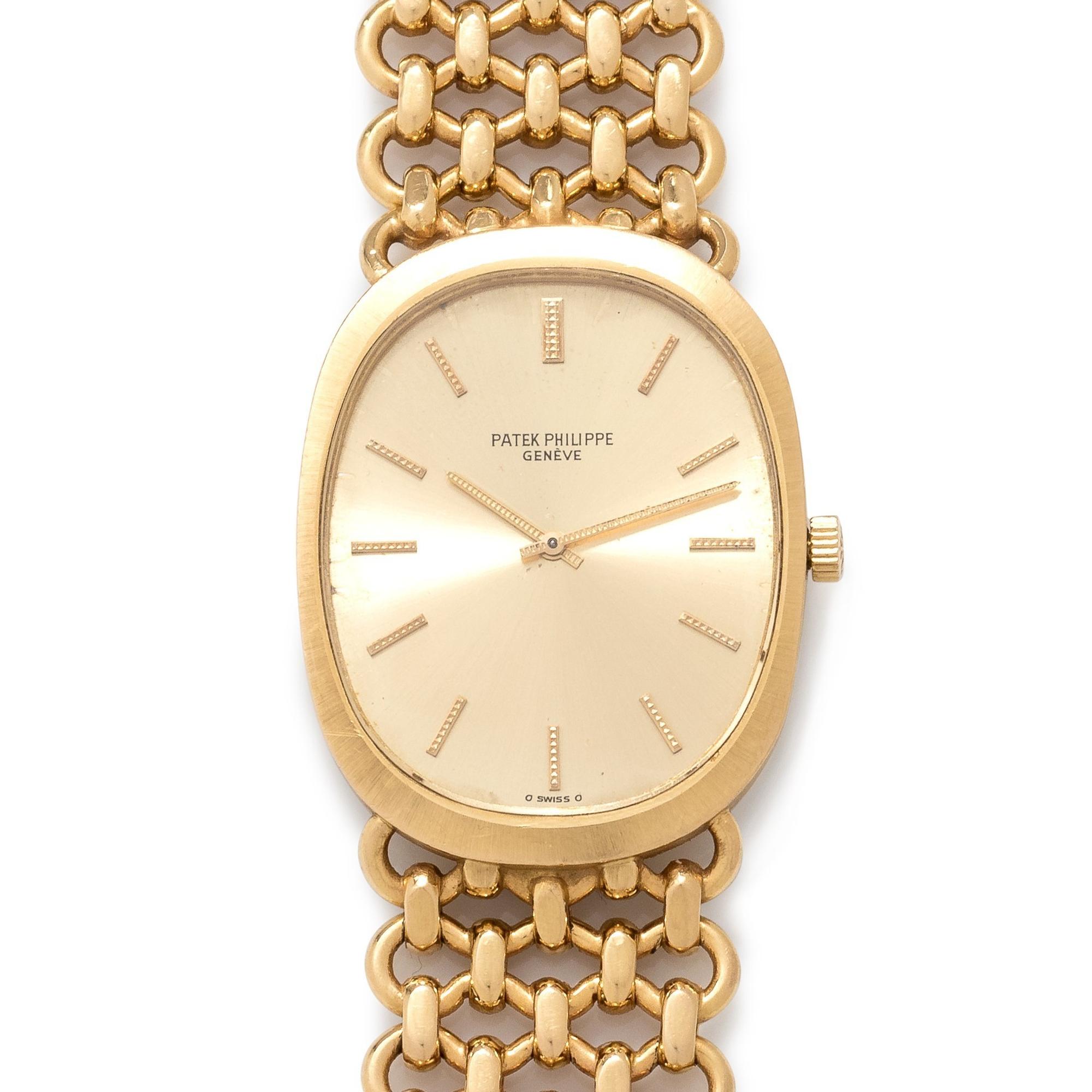 Patek Philippe, 18K Yellow Gold Ref. 3577.1 'Ellipse' Wristwatch