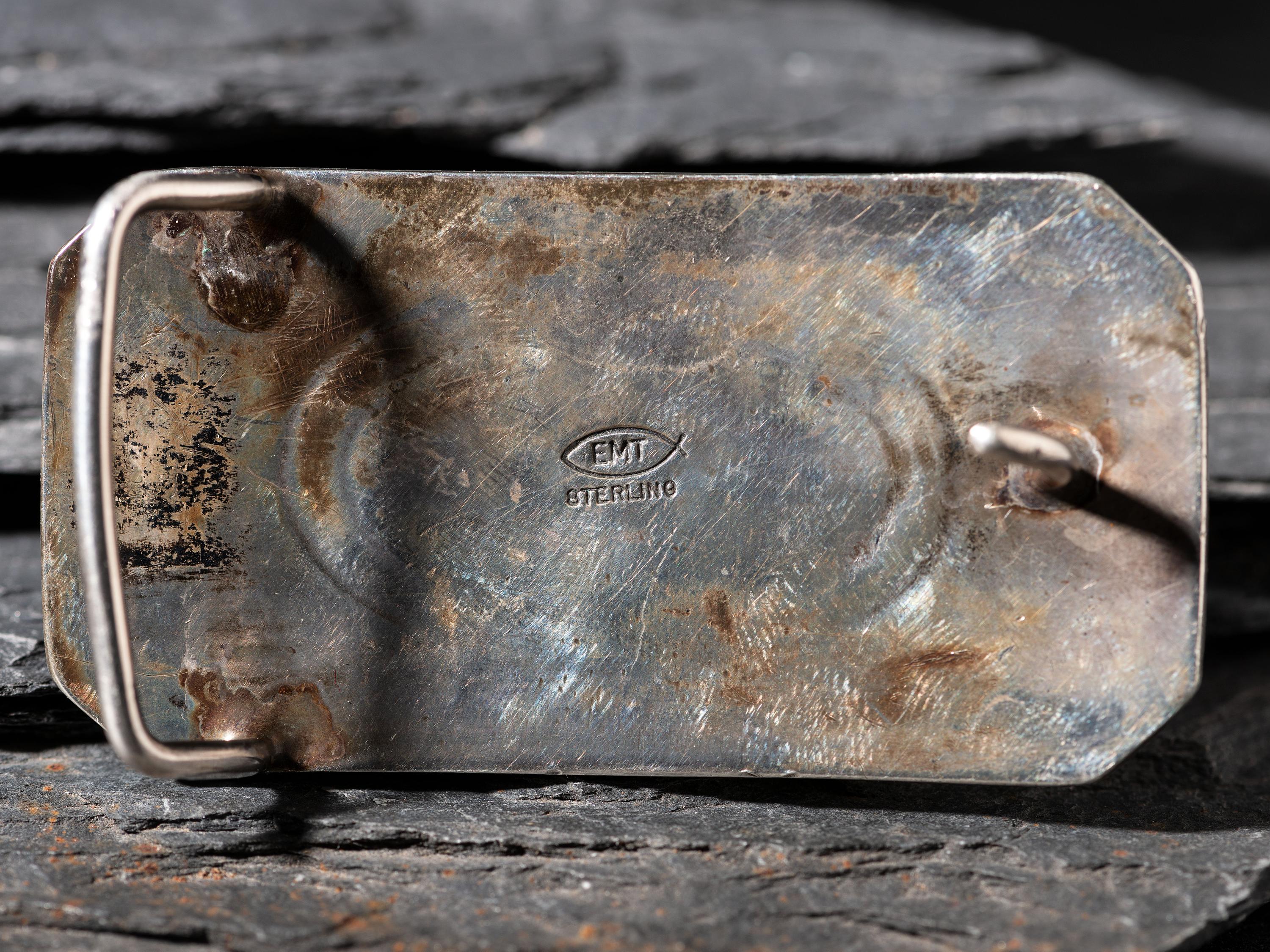 Navajo Sterling Silver Buckles