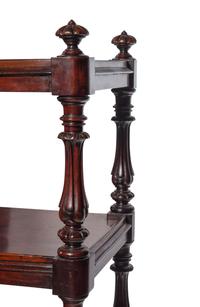 A William IV Mahogany Étagère