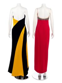 Two Bob Mackie Vintage Dresses, 1980-90s