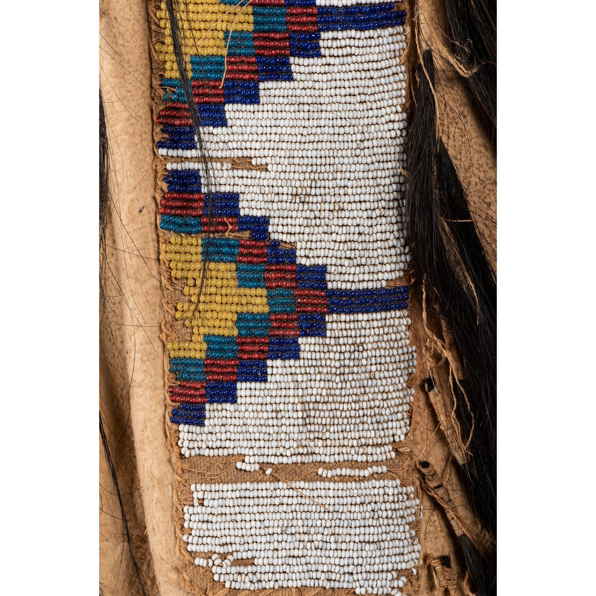 Northern Plains Beaded Hide Shirt