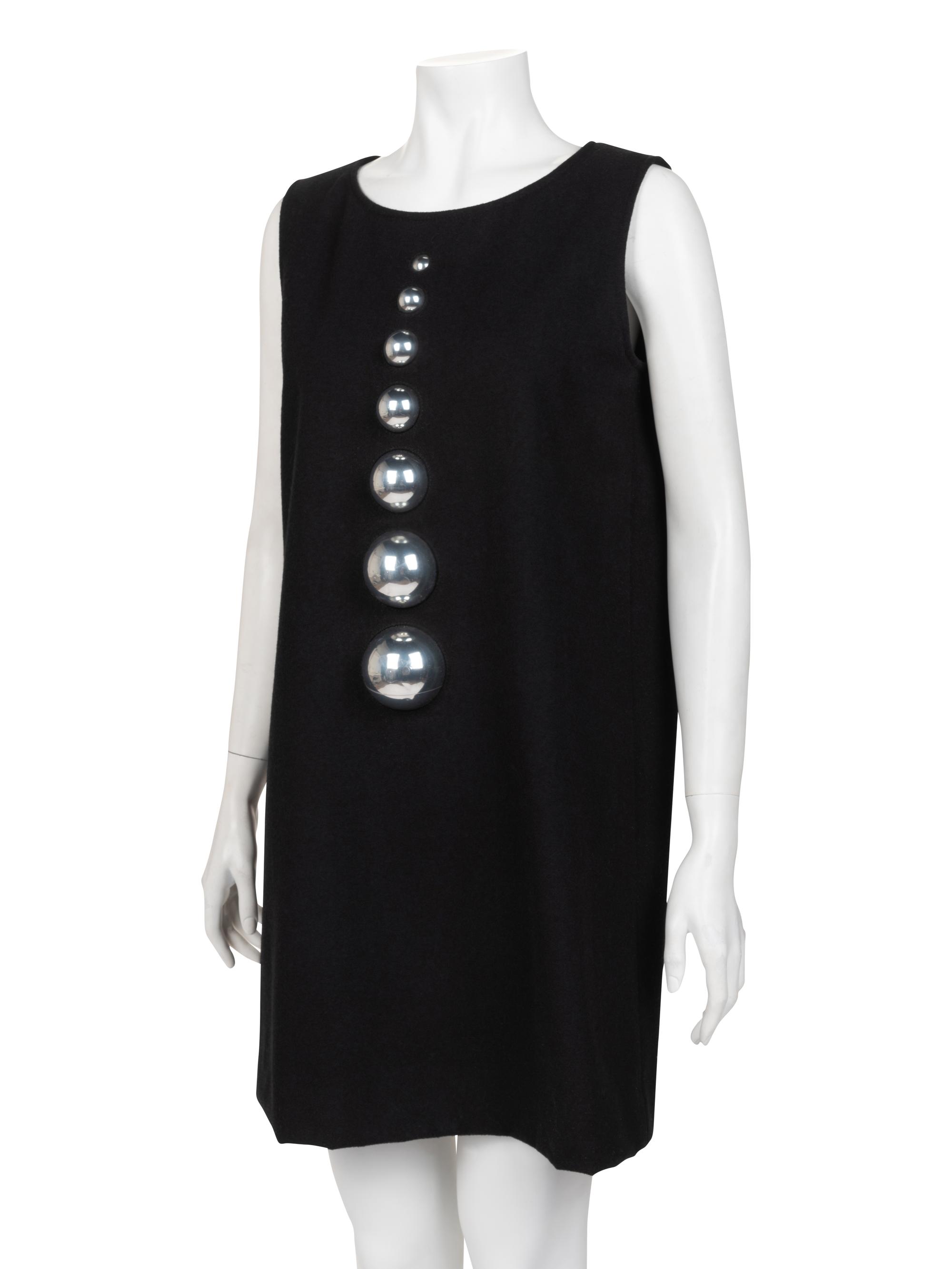 Pierre Cardin Haute Couture Silver Ball Dress, 1980-2000s