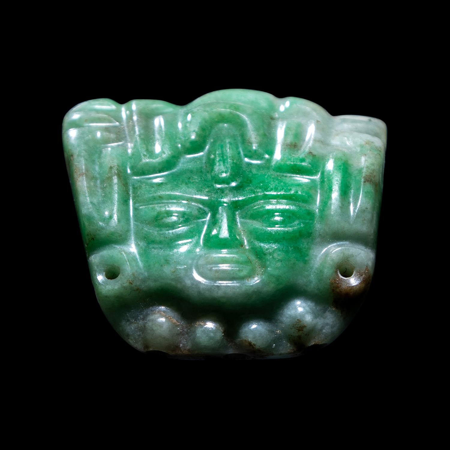 A Maya Jade Pendant