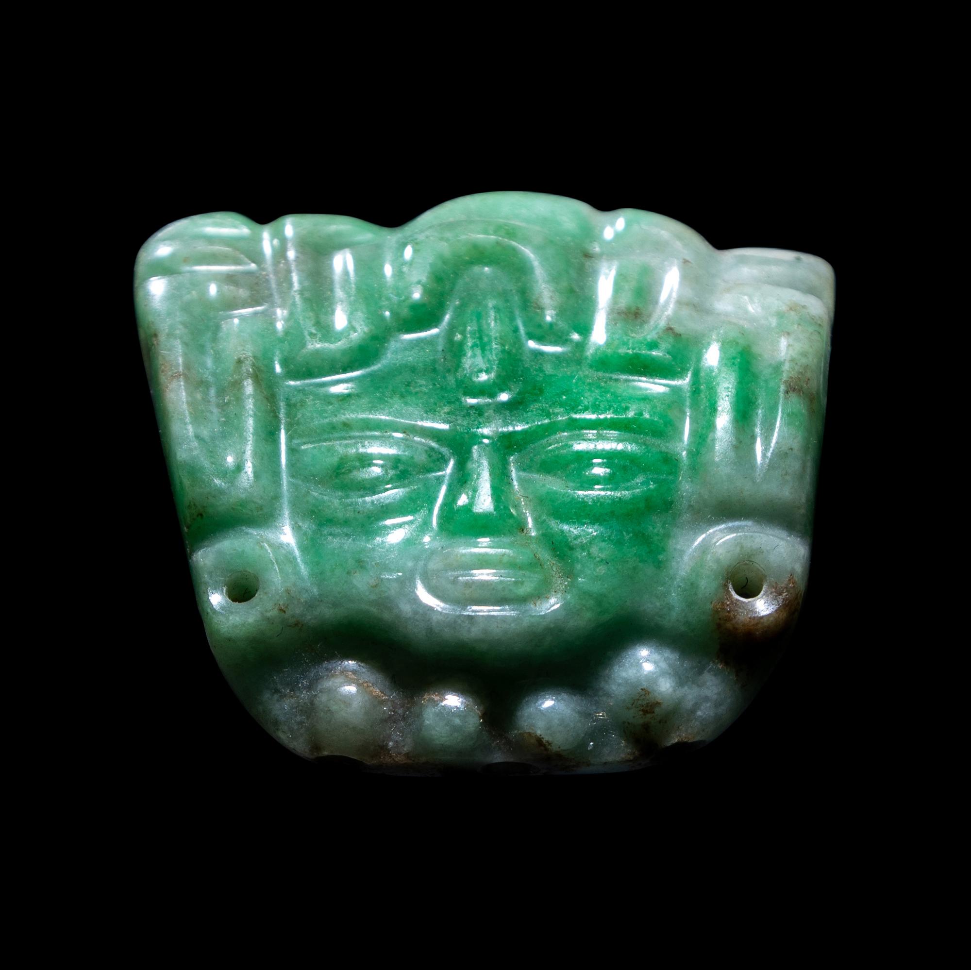 A Maya Jade Pendant