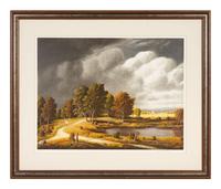 Group of Three Serigraphs by Thomas Locker (American, 1937-2012)