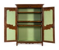 A French Provincial Walnut Armoire