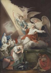 Chinese School early 19th century, After John James Barralet (Irish, 1747-1815), Apotheosis of Washington