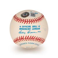An Uncommon Mickey Mantle Signed Autograph Baseball Inscribed No. 7 (Beckett Authentication Services Letter BAS Certified),