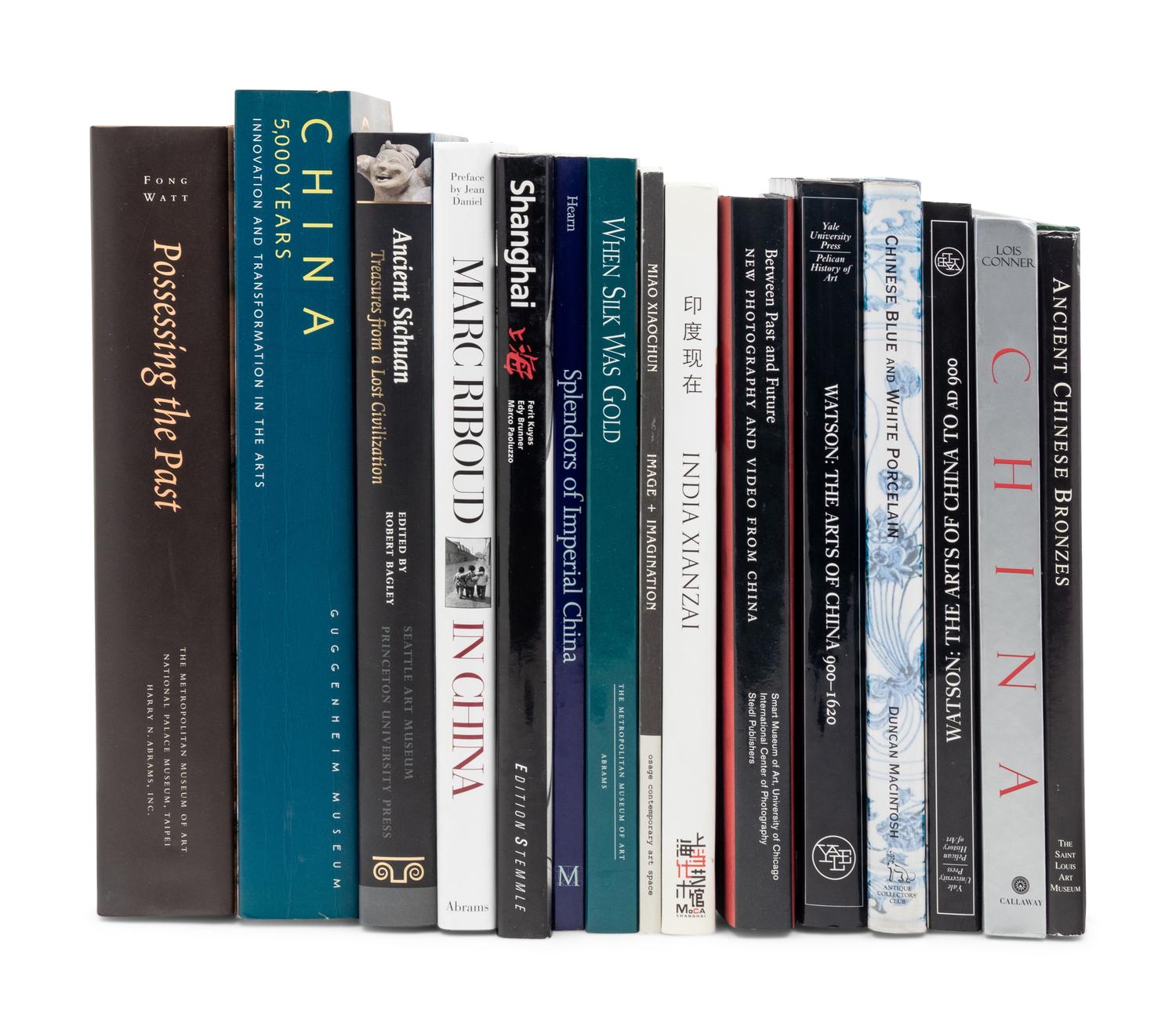 [CHINESE WORKS OF ART] A collection of 31 reference works and catalogues on Chinese art, comprising: