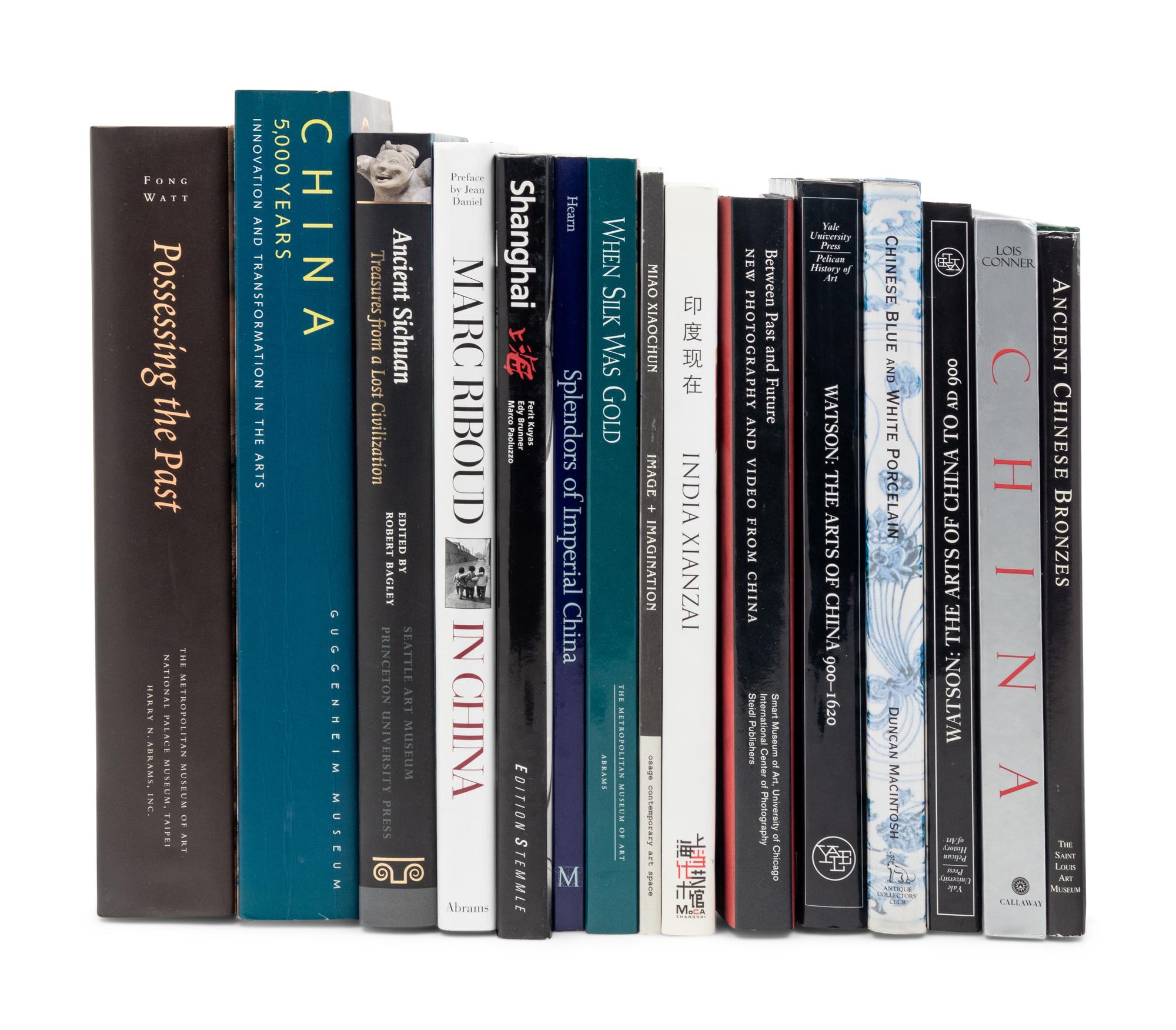 [CHINESE WORKS OF ART] A collection of 31 reference works and catalogues on Chinese art, comprising: