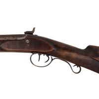 Shortened J&S Hawken Percussion Plains Rifle